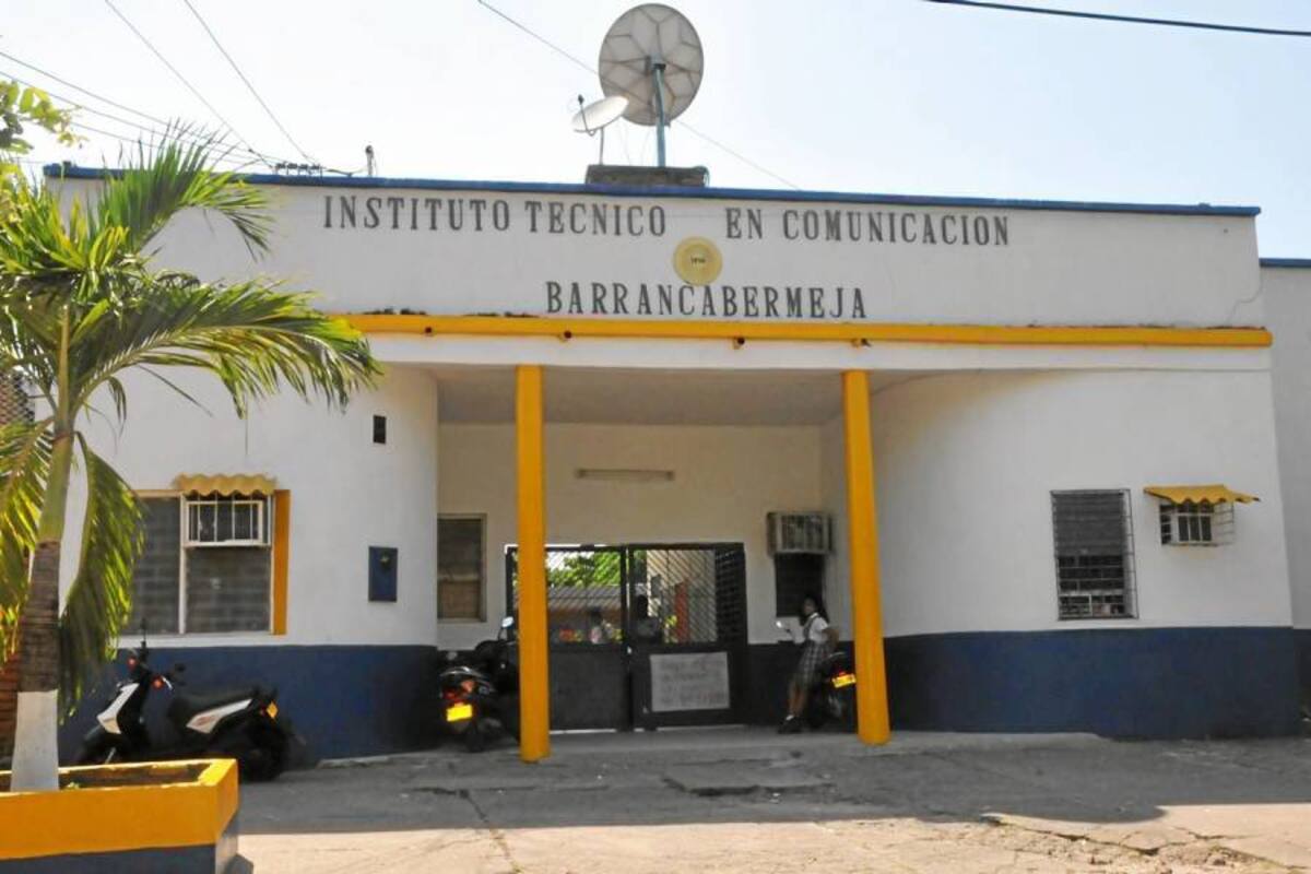 Alumnos se han tomado dos colegios del Puerto en un mes (Foto: Emmanuel Pérez Ortegón/VANGUARDIA LIBERAL )