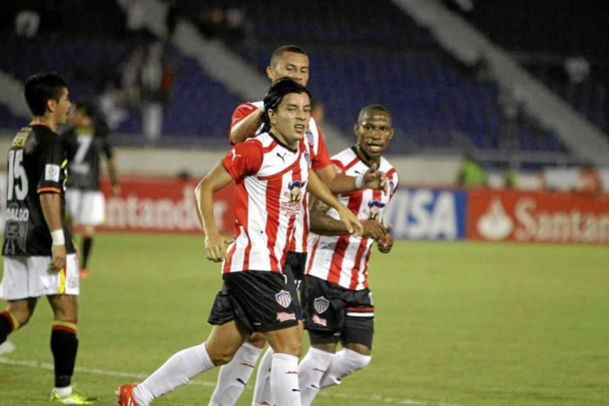 El volante santandereano Sherman Cárdenas, quien venía jugando con Junior de Barranquilla, fue comprado por Atlético Nacional y en los próximos tres años defenderá el verde paisa. (Foto: Archivo / VANGUARDIA LIBERAL)