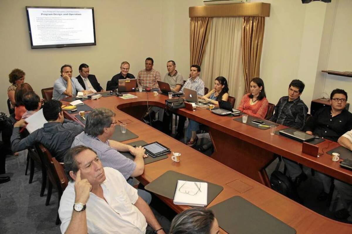 A la presentación de la propuesta de Burton Lee asistieron empresarios, funcionarios y líderes gremiales. (Foto: Archivo / VANGUARDIA LIBERAL)