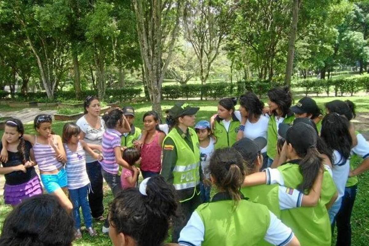 Los niños de la Ciudadela Nuevo Girón podrán inscribirse mañana a la Policía Cívica Juvenil. (Foto: Archivo/VANGUARDIA LIBERAL )