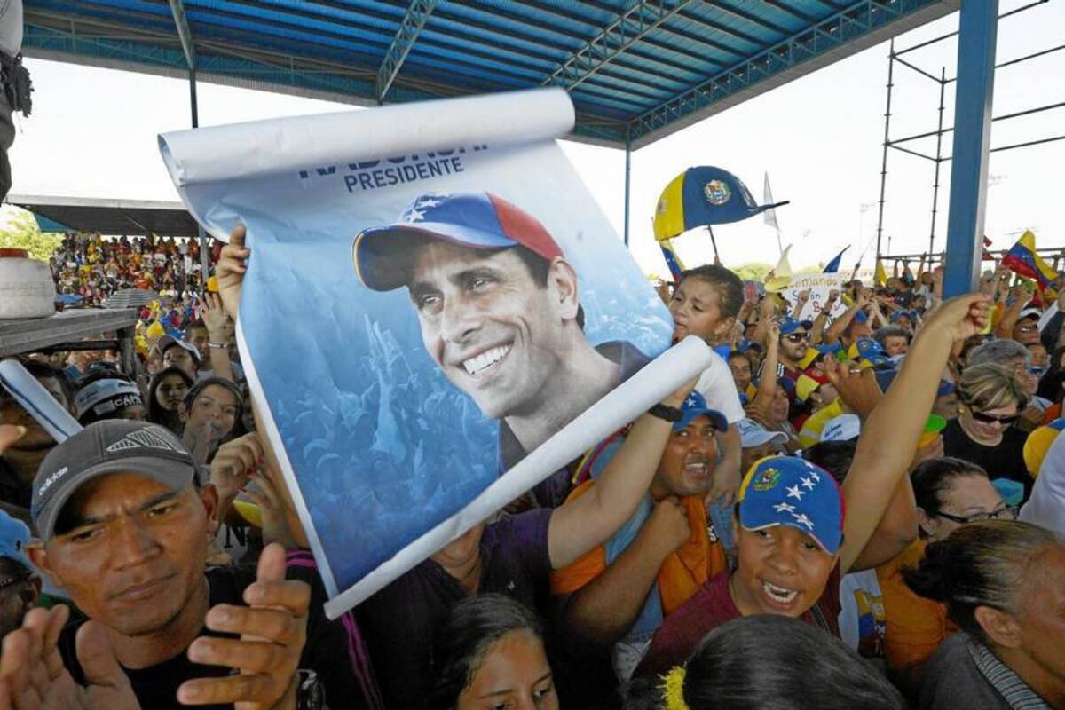 Para los comicios previstos el 14 de abril se han postulado siete candidatos, con Capriles y el presidente encargado, Nicolás Maduro, como favoritos. (Foto: AFP / VANGUARDIA LIBERAL)
