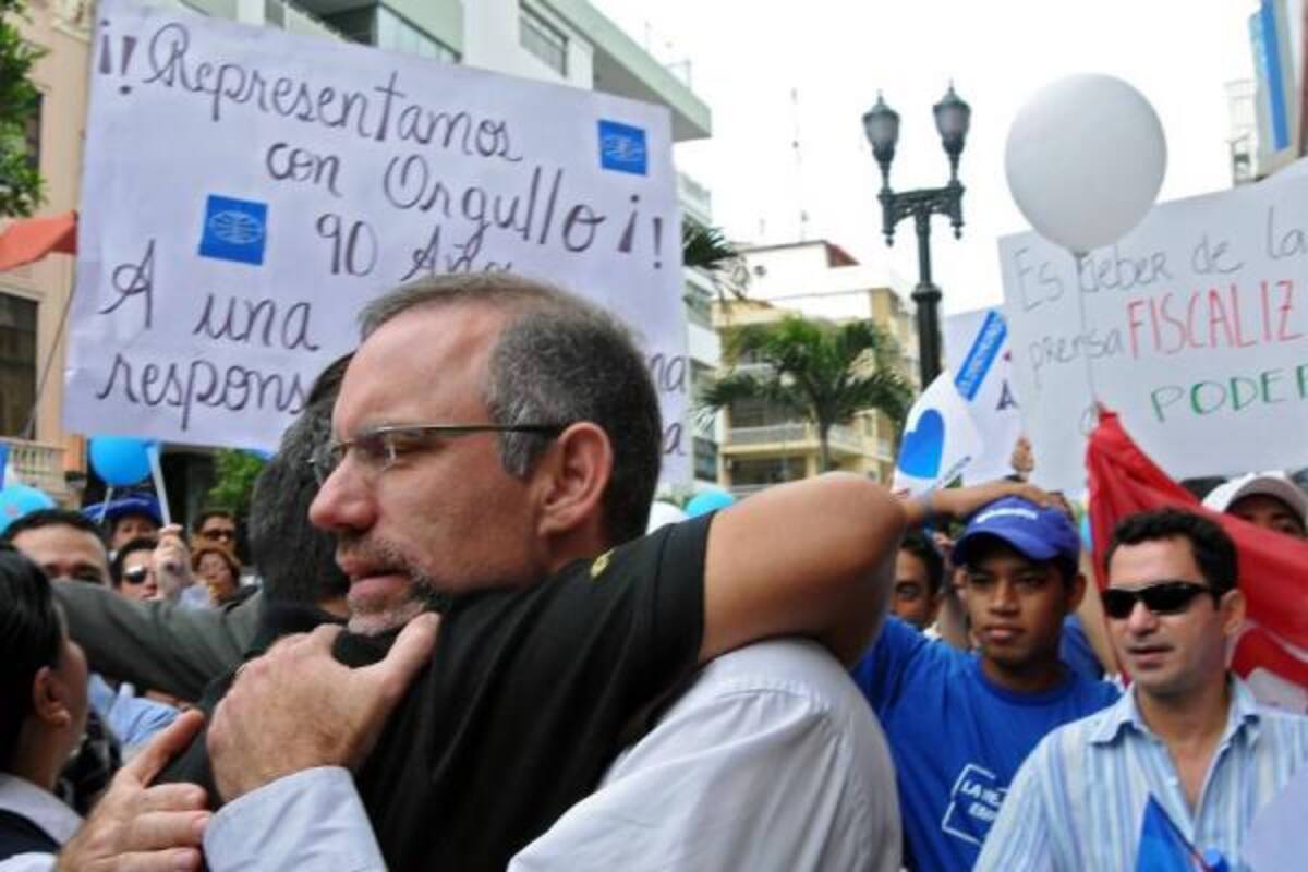 Las asociaciones de medios de comunicación de Argentina, Brasil, Colombia, Chile, Perú y Venezuela condenaron las acciones del gobierno ecuatoriano contra directivos y periodistas del diario El Universo.(Foto: EFE/VANGUARDIA LIBERAL)