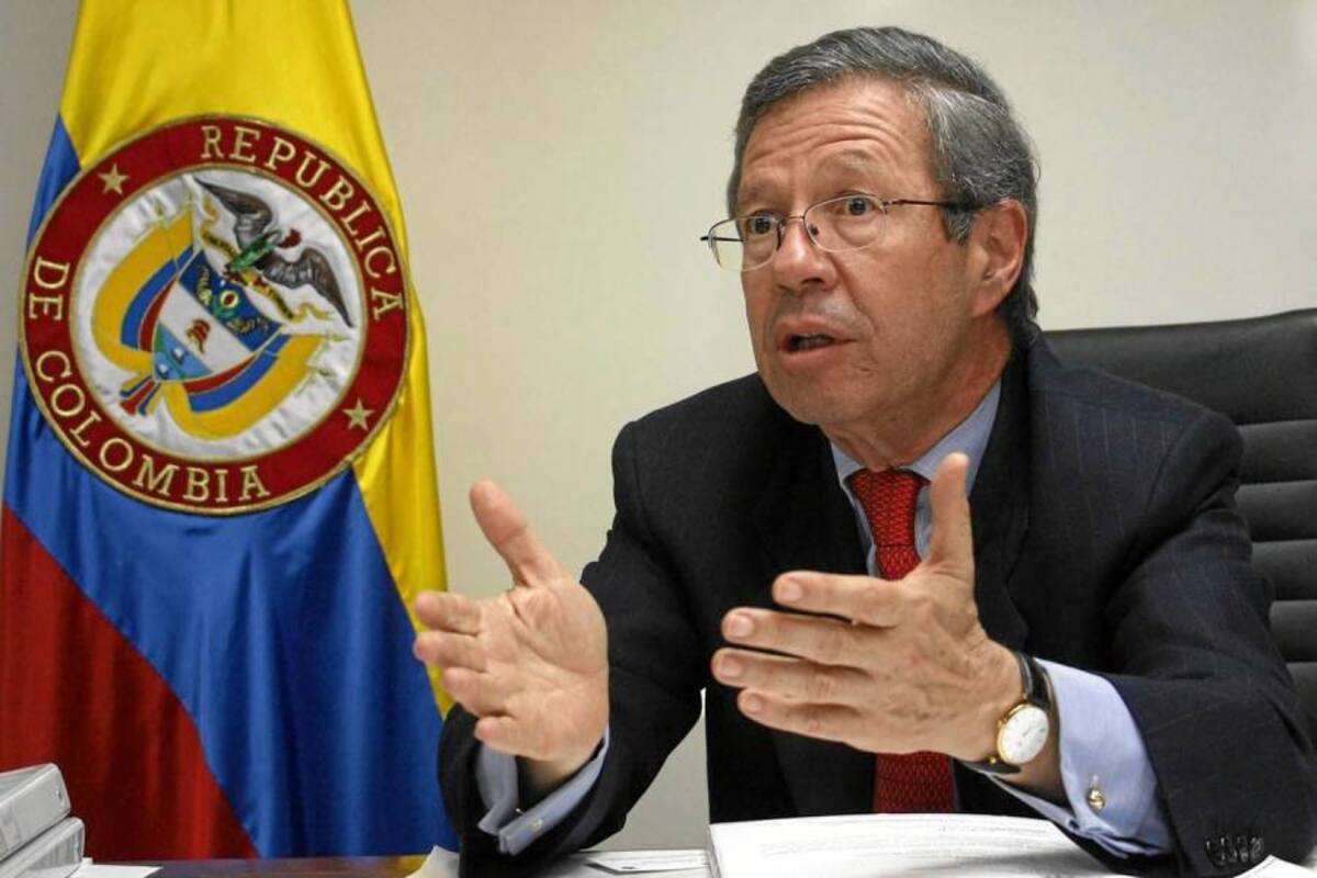 Juan Carlos Esguerra, Ministro de Justicia (Foto: Archivo/VANGUARDIA LIBERAL )