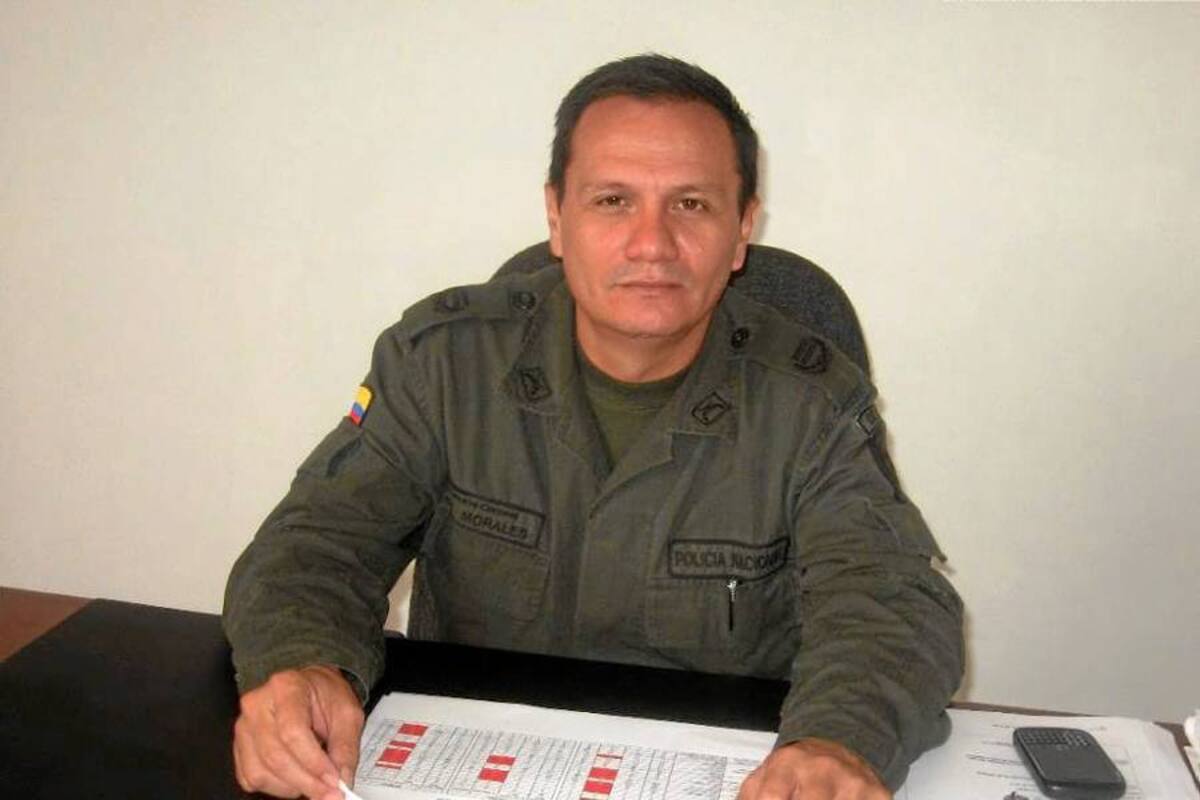 Coronel Luis Morales, Comandante Operativo de Santander. (Foto: Archivo /VANGUARDIA LIBERAL)