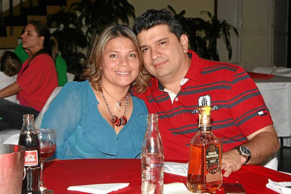 Lucía Saavedra y Juan Manuel Rey. (Foto: Mauricio Betancourt / Vanguardia Liberal)