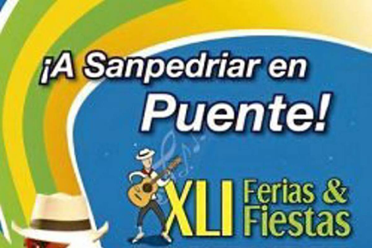 Afiche promocional de las Ferias y Fiestas de Puente Nacional, que se perfilan como una de las mejores de la Provincia de Vélez. (Foto: Suministrada/VANGUARDIA LIBERAL)