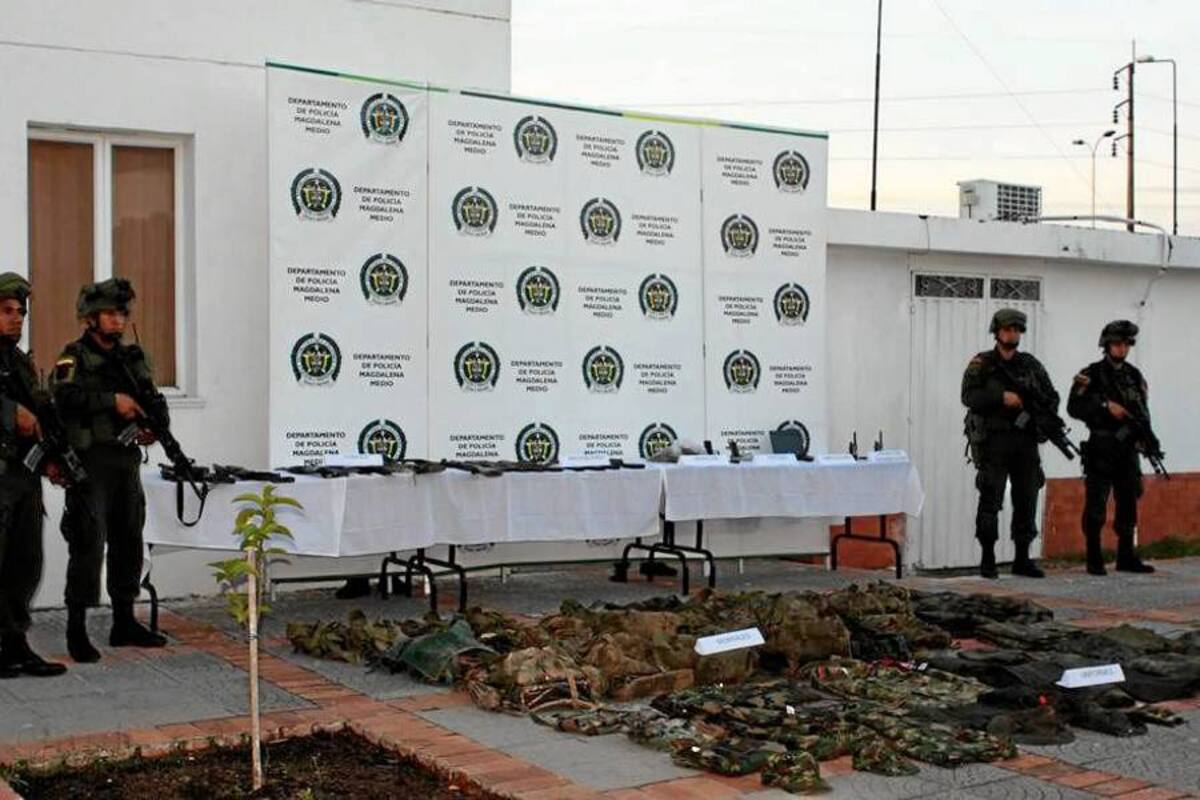 Golpe al Eln por los operativos en Bolívar (Foto: Emmanuel Pérez Ortegón/ VANGUARDIA LIBERAL)