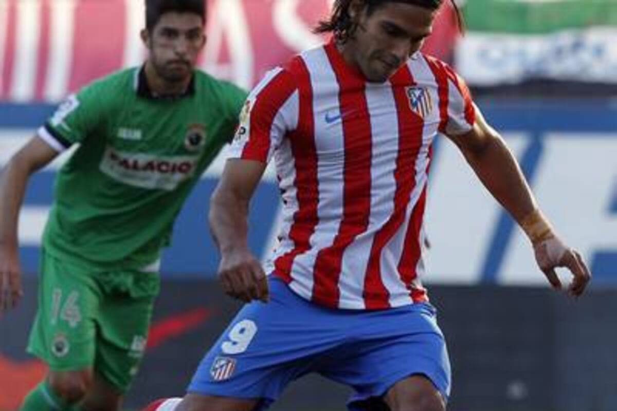 Falcao García, delantero colombiano que se destaca en España. (Foto: Archivo / VANGUARDIA LIBERAL)