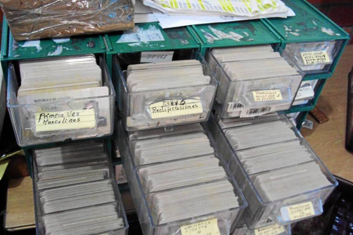 Miles de cédulas continúan sin ser reclamadas por ciudadanos del municipio. (Foto: Archivo/VANGUARDIA LIBERAL)
