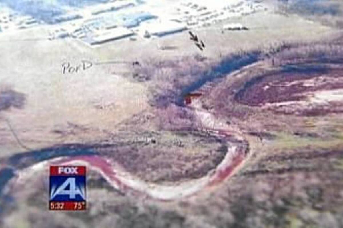 Avión no tripulado descubre “un río de sangre” en Texas (Foto: Tomada de Internet / VANGUARDIA LIBERAL)