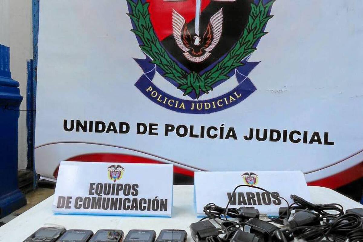 Encuentran celulares en penal de Barrancabermeja (Foto: Suministrada/VANGUARDIA LIBERAL)