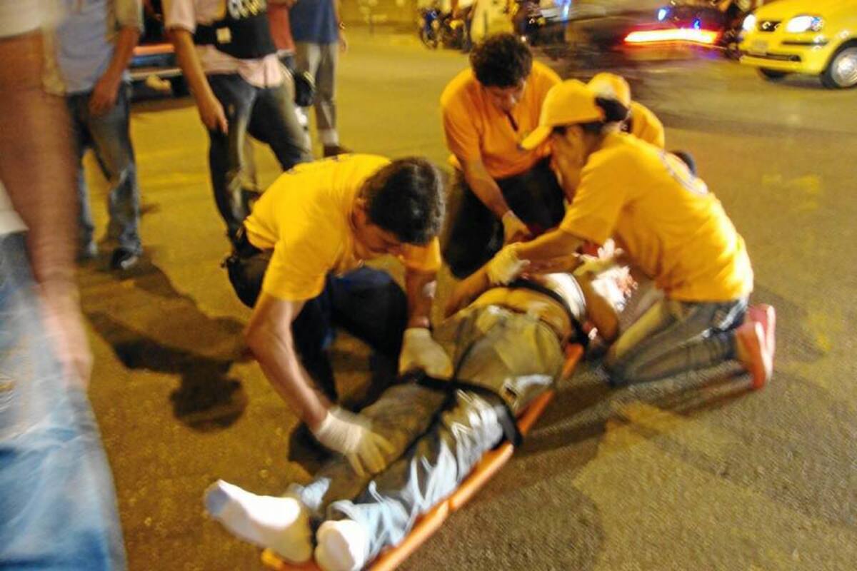 Murió el motociclista que se estrelló en la 27 con 34 (Foto: Suministrada/VANGUARDIA LIBERAL)