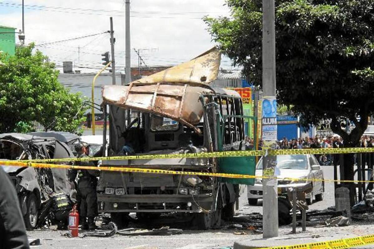 El atentado que se realizó el pasado 15 de mayo dejó como resultado dos muertos. (Foto: Archivo/VANGUARDIA LIBERAL)