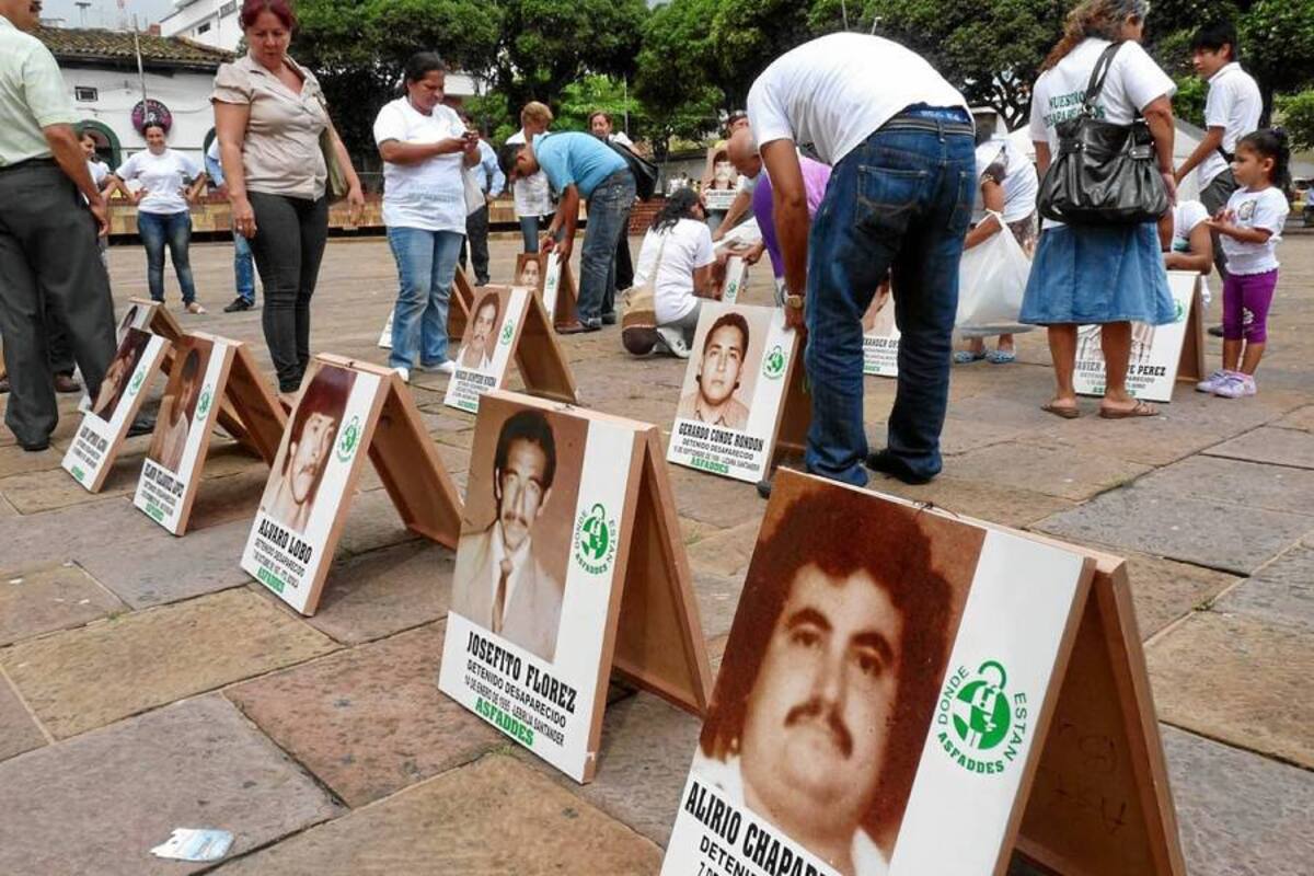 Gobierno y ONG investigan paradero de 590 secuestrados civiles en el país (Foto: Archivo/VANGUARDIA LIBERAL)