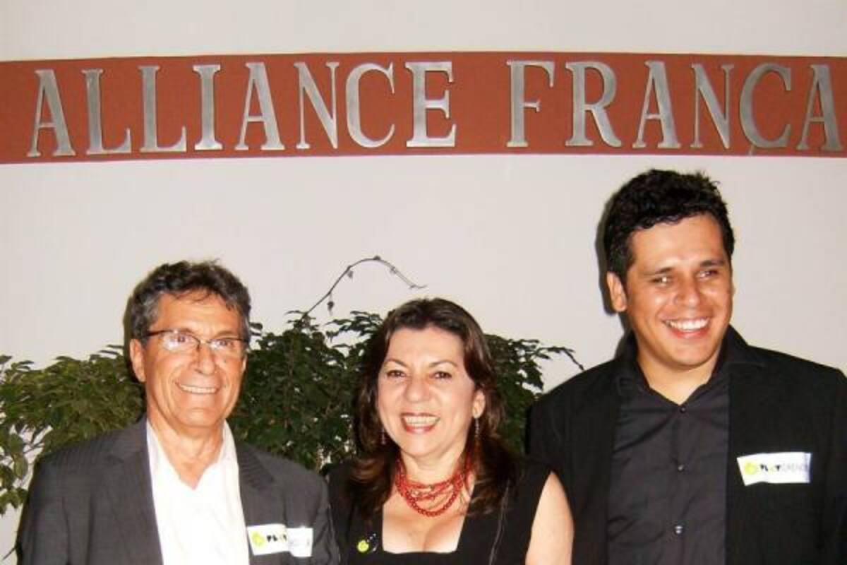 Carlos Barrios, Amparo Caballero y Jorge Gómez.(Foto: Suministrada /VANGUARDIA LIBERAL)