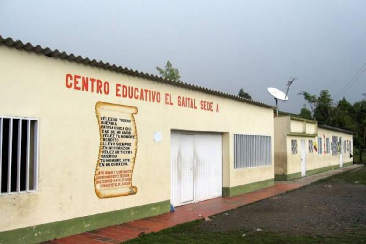 Con recursos de la embajada de Japón, así como el apoyo de otras organizaciones será construida más aulas en el colegio El Gaital.(Foto: Nancy Acuña R. /VANGUARDIA LIBERAL)