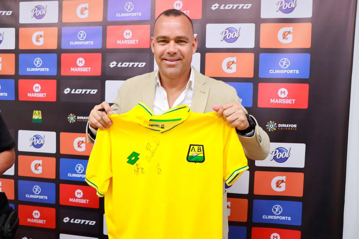 Óscar Álvarez Júnior, presidente de Atlético Bucaramanga, sentó su posición frente a la renovación de Dudamel. (Foto: Atlético Bucaramanga / VANGUARDIA).