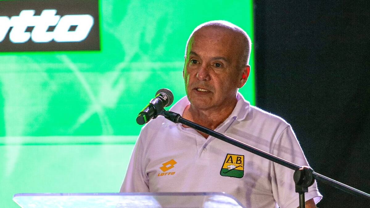 Jaime Elías Quintero presentó su renuncia al Atlético Bucaramanga. Foto: Atlético Bucaramanga.