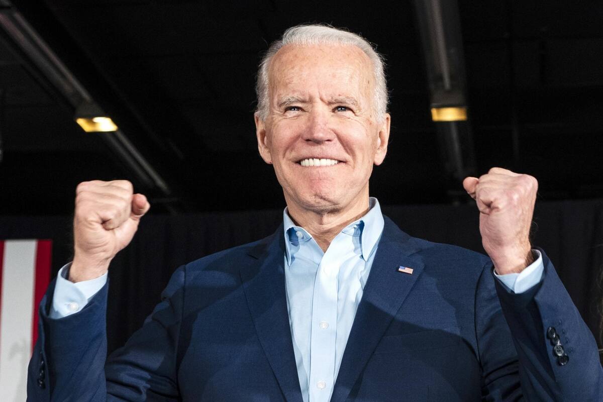 Joe Biden es el nuevo presidente de Estados Unidos JIM LO SCALZO / EFE