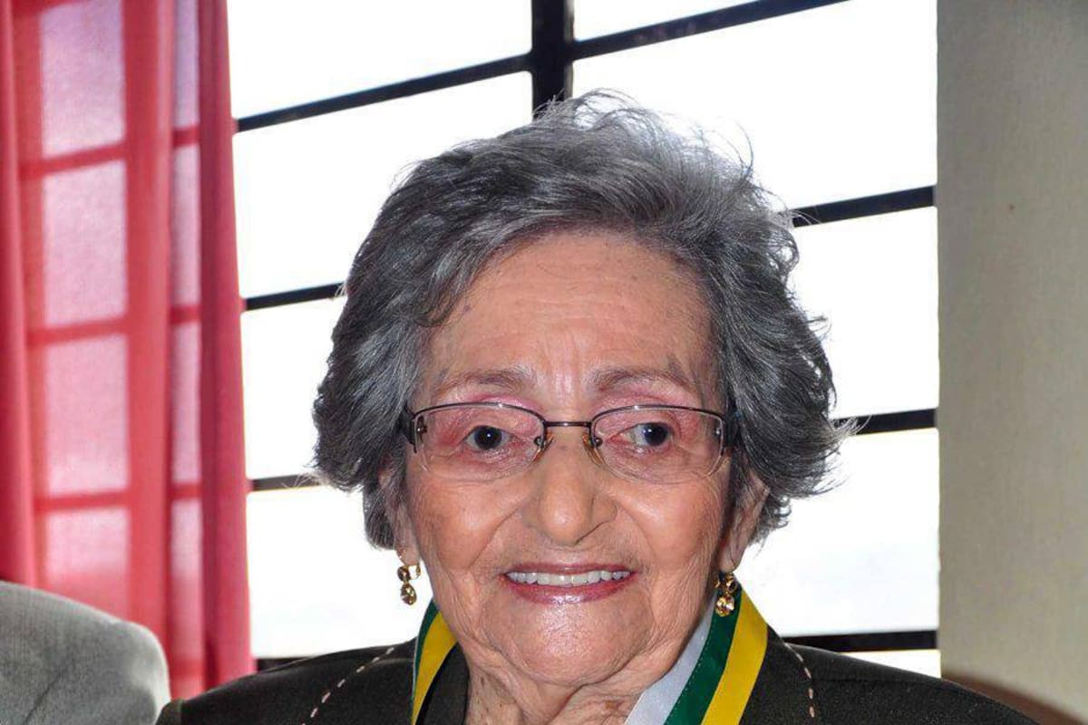 Rosita Uribe de Serpa había sido condecorada en mayo pasado.