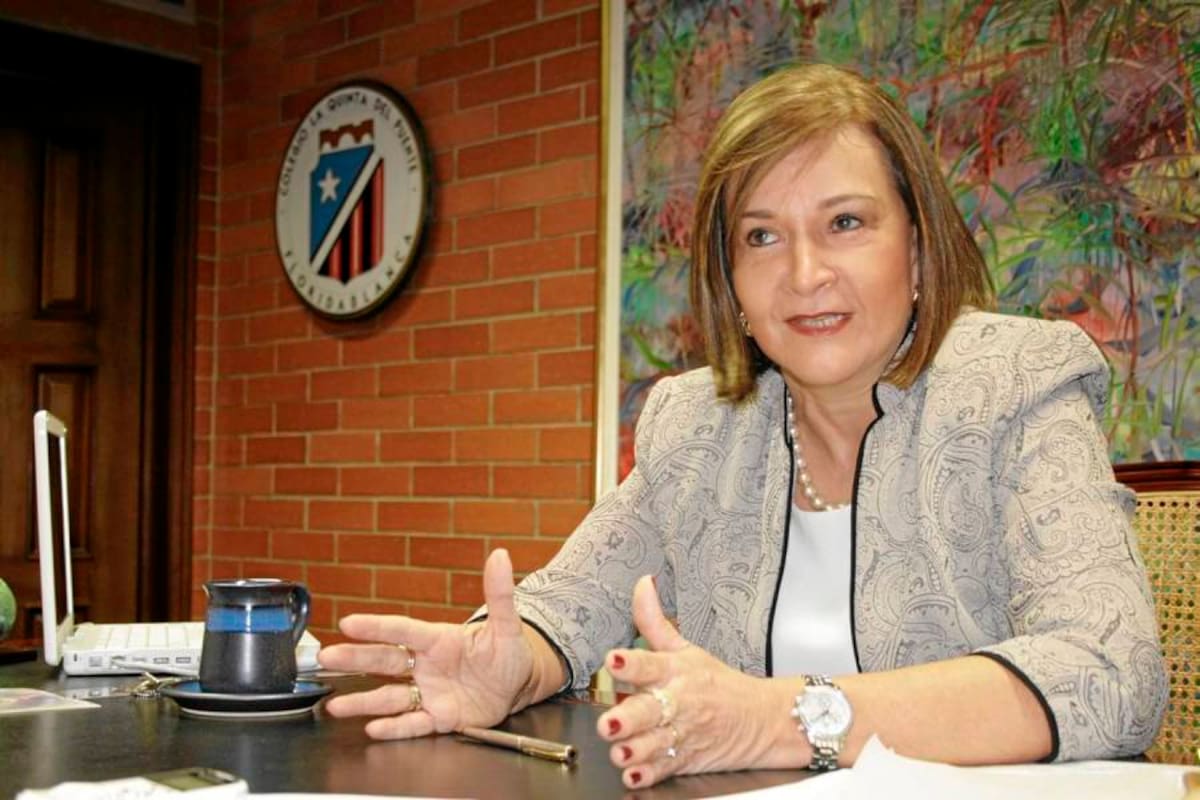 Matilde González de Salazar, rectora y fundadora del colegio La Quinta del Puente, además de ser la Mujer del Año, título conferido por el Woman’s Club de Bucaramanga, es una de las grandes artífices de los éxitos que ha alcanzado esta institución en el país. (Foto: / VANGUARDIA LIBERAL)