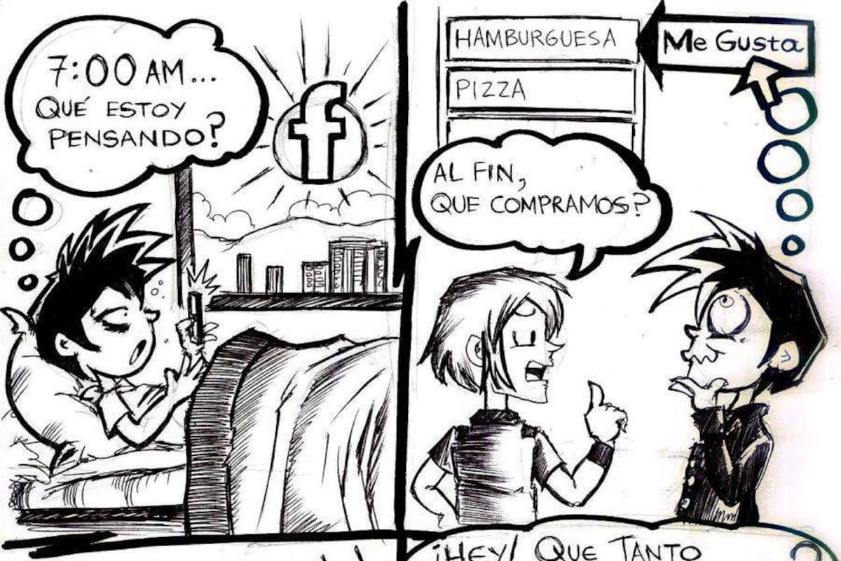 (Foto: Caricatura por Arlef Aparcio, tallerista. )