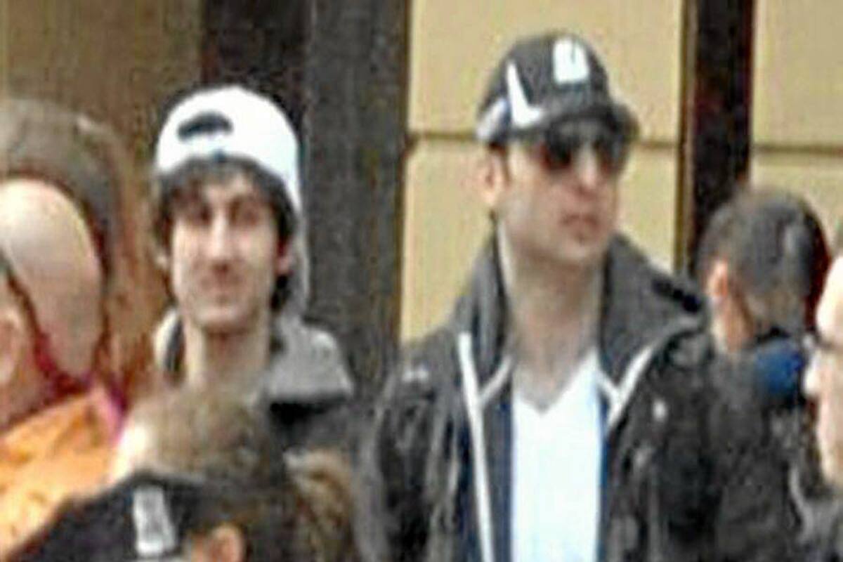 Los hermanos Tamerlan y Djokhar Tsarnaev son los presuntos autores del doble atentado cerca de la línea de meta de la maratón de Boston. (Foto: AFP / VANGUARDIA LIBERAL)