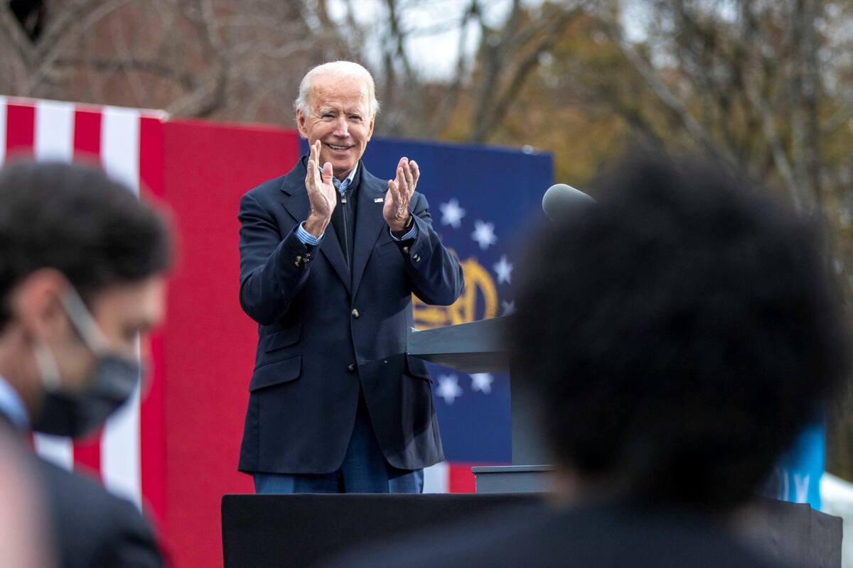 "No hay nada de qué preocuparse": Biden tras vacunarse contra el COVID-19 Foto: EFE
