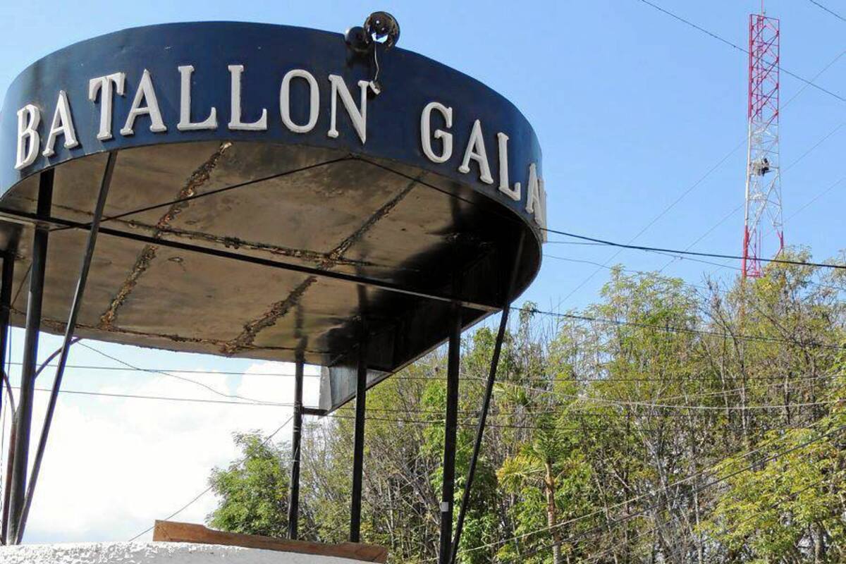 Un soldado intentó ayer suicidarse desde una torre del Batallón Galán