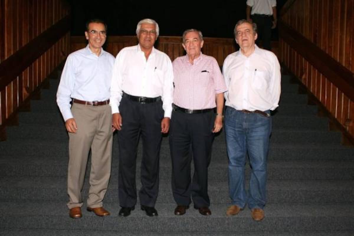 Juan Manuel Rodríguez, Libardo Rodríguez, Edmundo Gabassa y Alberto Gabassa. (Foto: Mauricio Betancourt/VANGUARDIA LIBERAL )