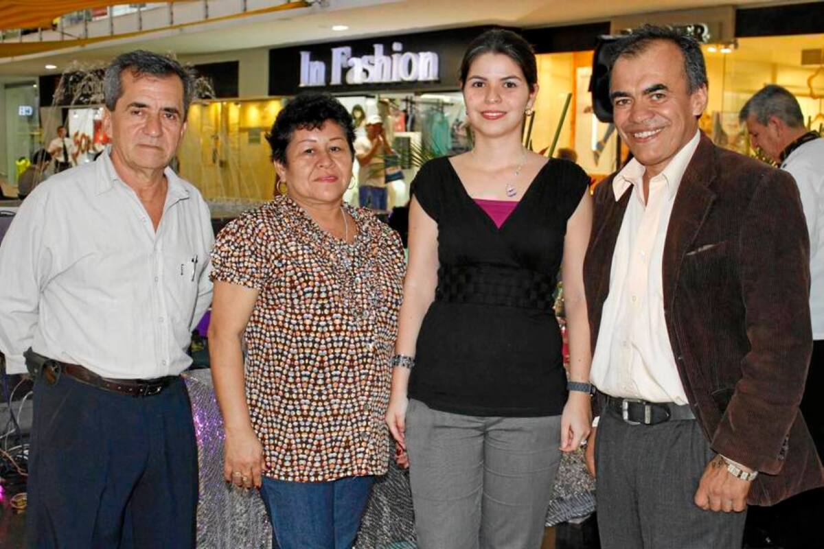 Luis José Gómez, Elena Barajas, Laura Toloza y William Guarnizo. (Foto: Nelson Díaz/ VANGUARDIA LIBERAL)