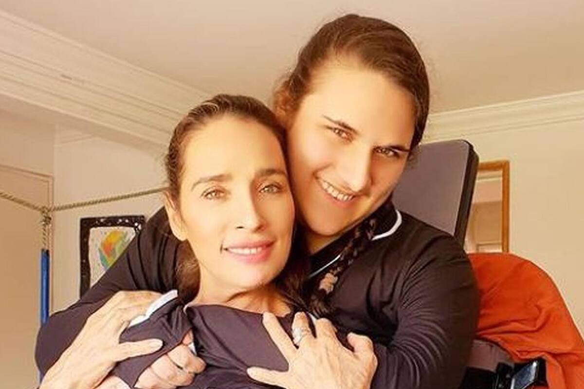 Luly Bossa y su hijo, Ángelo Bossa.