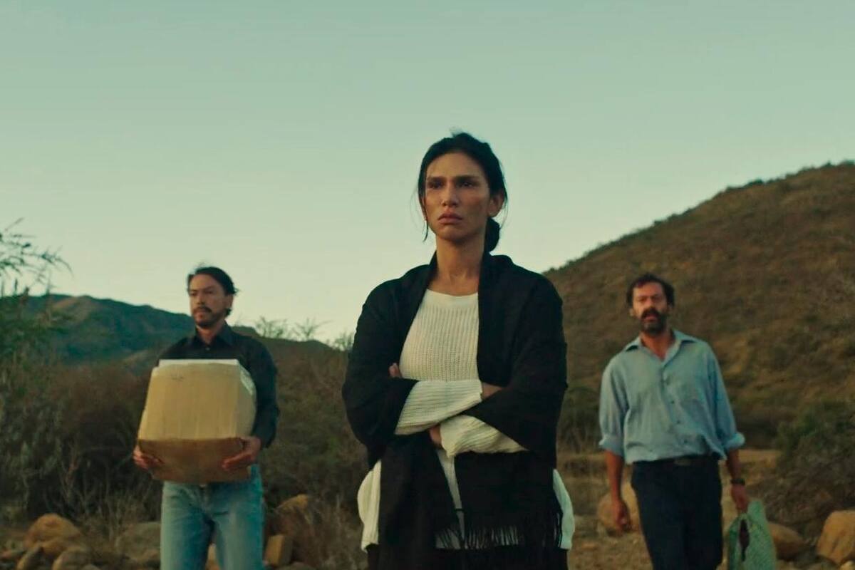 La actriz Sonia Parada como Paula en la película “Los de abajo”. Foto suministrada/VANGUARDIA