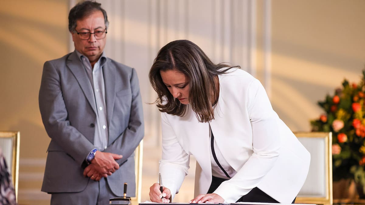 Ministra del Deporte, Luz Cristina López Trejos.