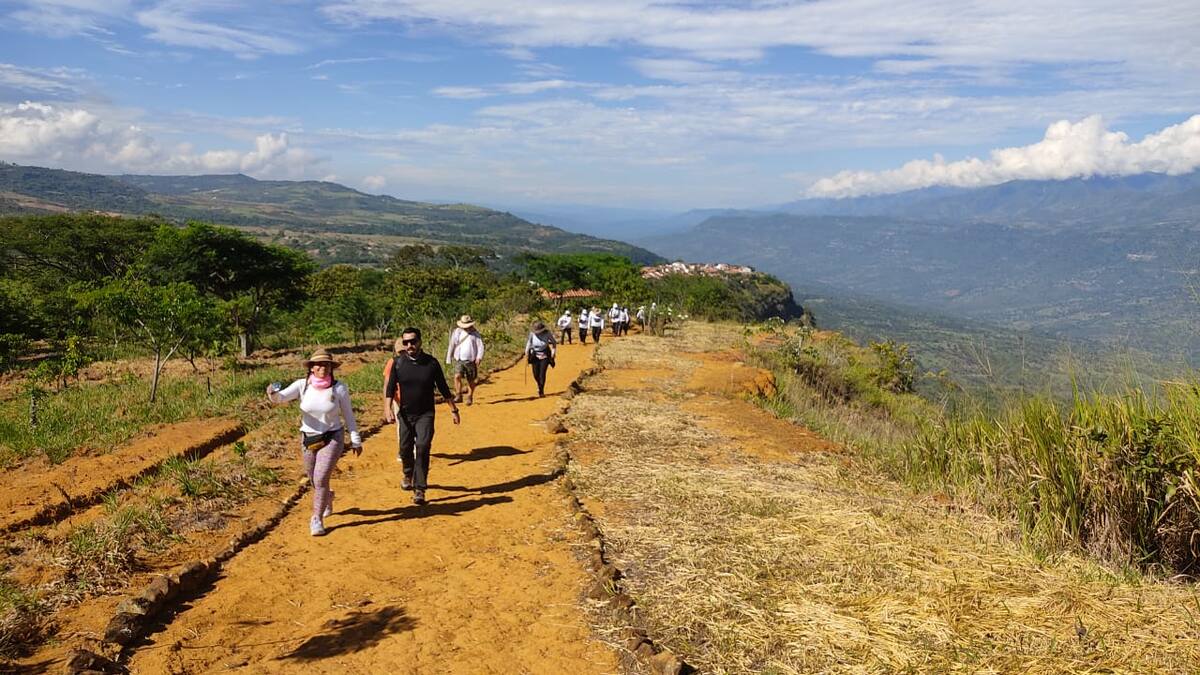 El tesoro que guarda el Camino Real de Tobares en Barichara