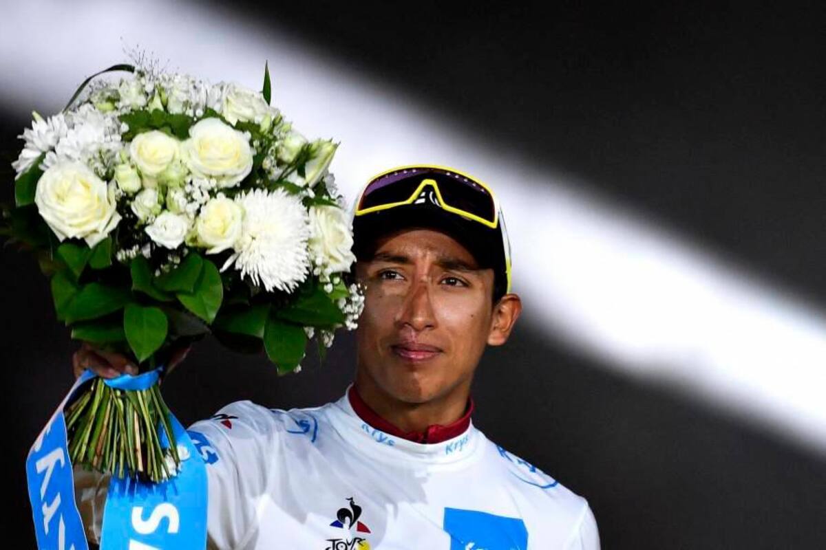 Egan Bernal, campeón colombiano del Tour de Francia. EFE / El País