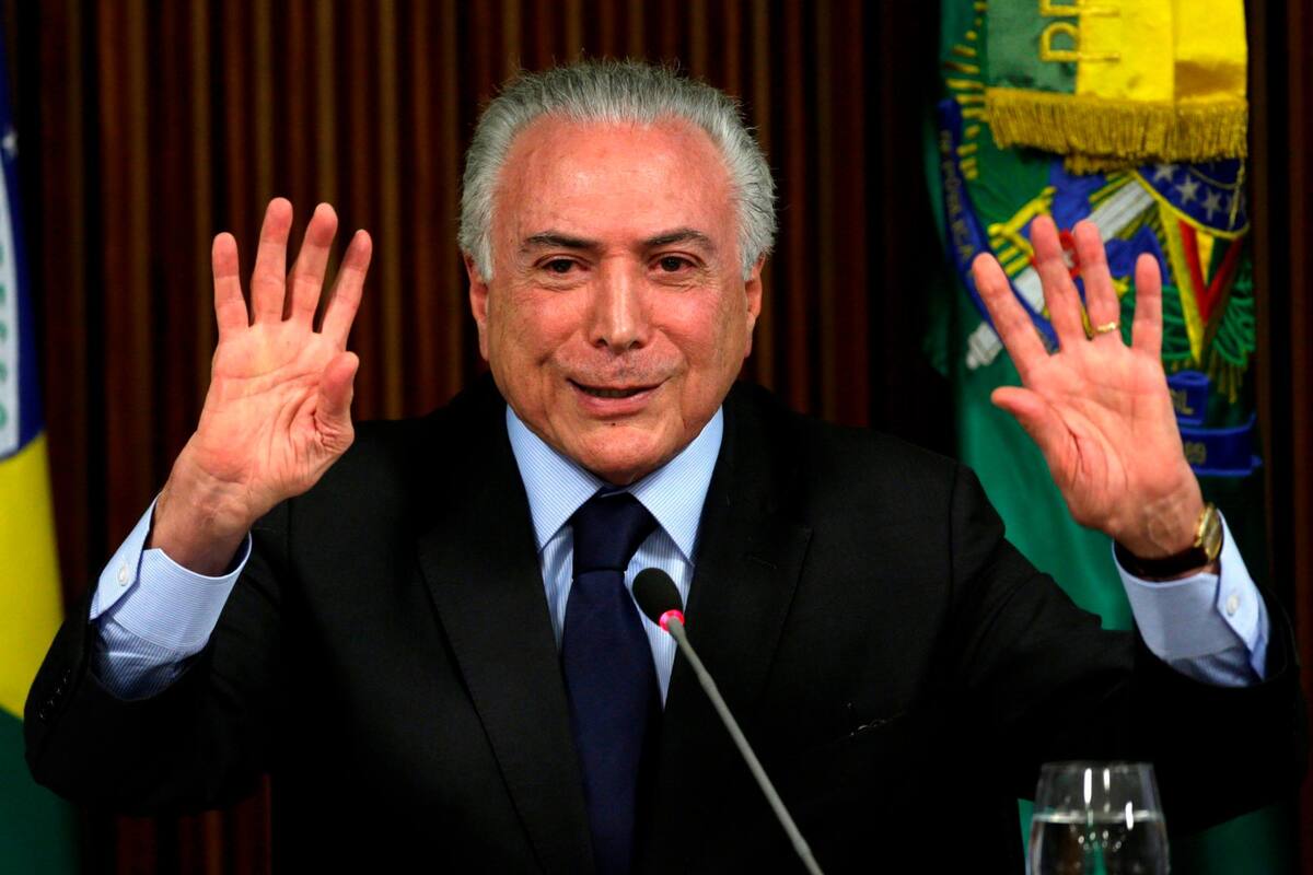 El exmandatario, de 78 años, permanecía en una sala especial en la Superintendencia Regional de la Policía Federal de Río de Janeiro. (Foto: EFE /VANGUARDIA)