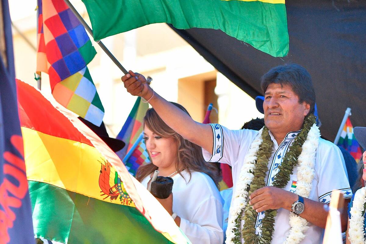 Tal como se esperaba, Evo Morales ganó las elecciones en primera vuelta. (Foto: EFE / VANGUARDIA)
