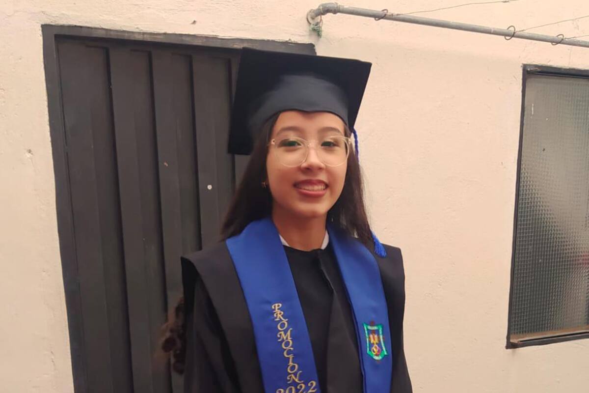 Karoll Dayanna Díaz Landínez, la mejor Icfes de Lebrija, aspira a estudiar Medicina en la UIS. (Foto suministrada / VANGUARDIA)