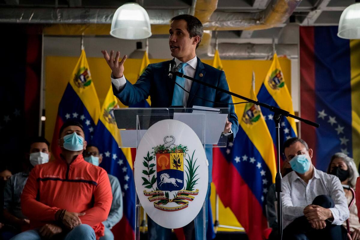 El líder opositor venezolano Juan Guaidó ofreció una rueda de prensa el pasado 12 de agosto en Caracas. EFE / VANGUARDIA