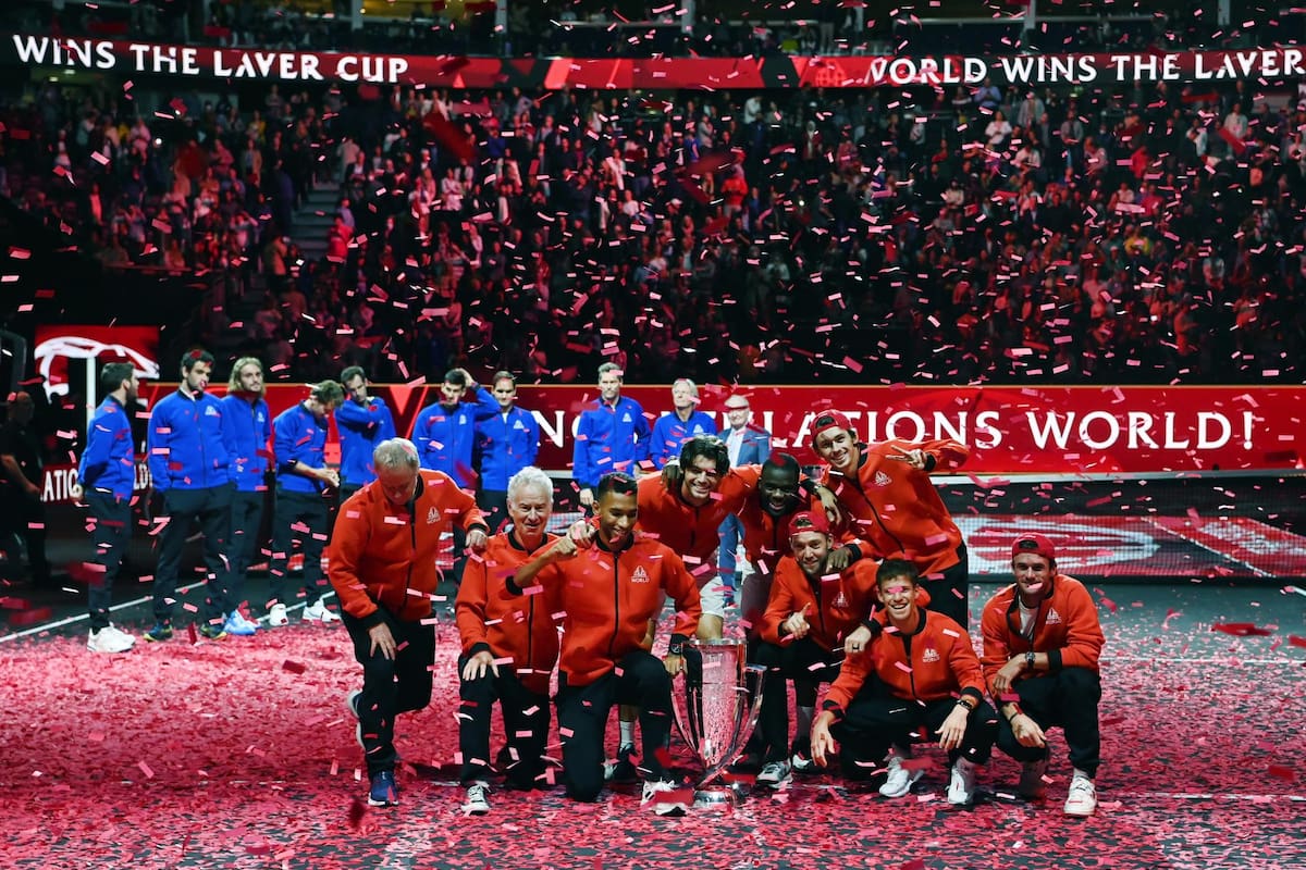 El Resto del Mundo gana su primera Copa Laver. EFE / VANGUARDIA