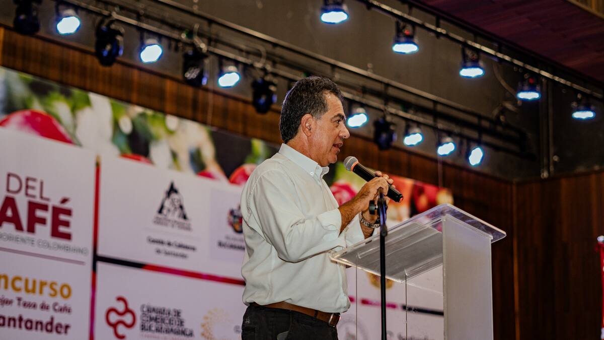Néstor Serrano Capacho, director ejecutivo del Comité de Cafeteros de Santander. | Foto Suministrada