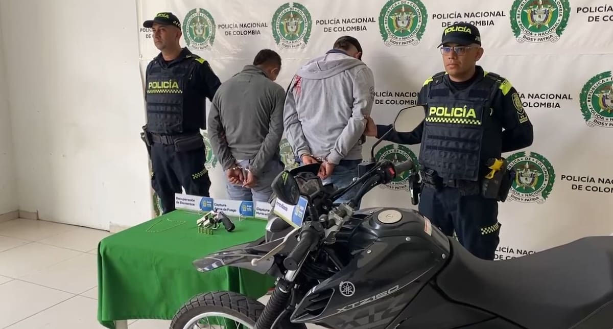 Los motoladrones registras más de cinto anotaciones judiciales por hurto y lesiones personales.