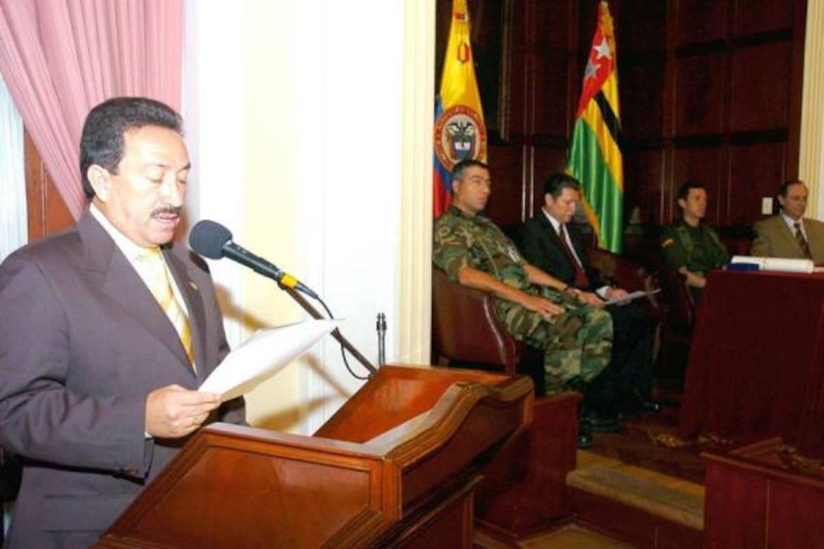 Exgobernador de Santander, Hugo Aguilar.