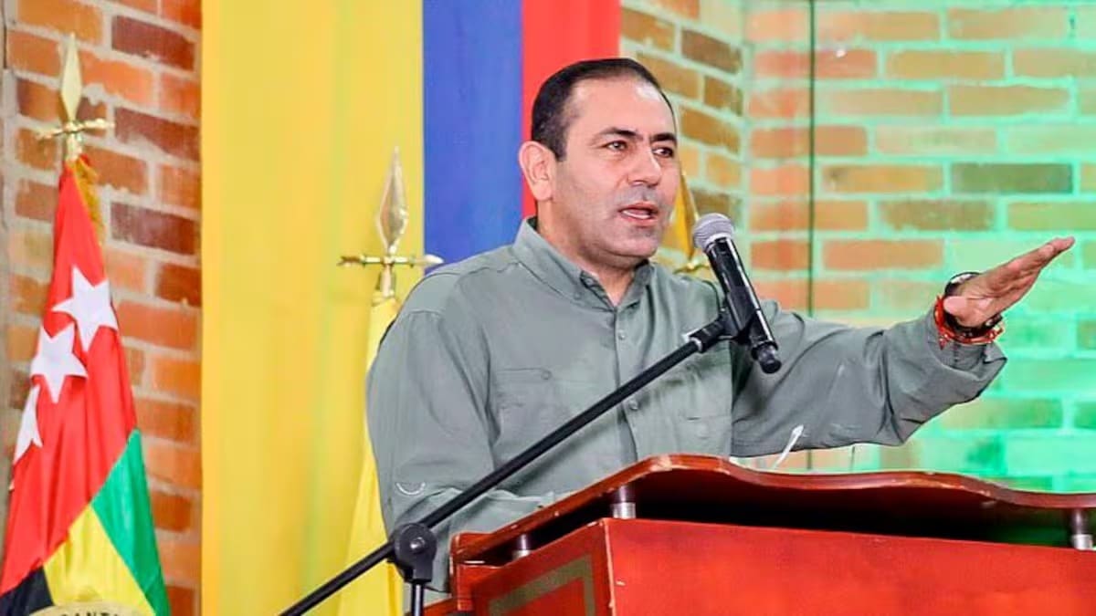 Juvenal Díaz Mateus, gobernador de Santander.