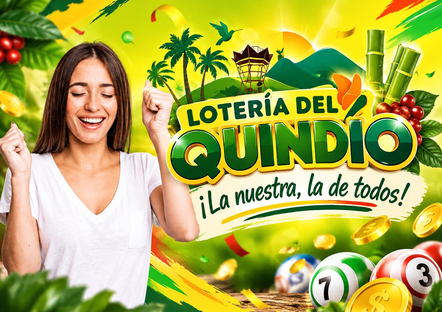 Lotería del Quindío: todos los resultados del sorteo del jueves 15 de octubre de 2026