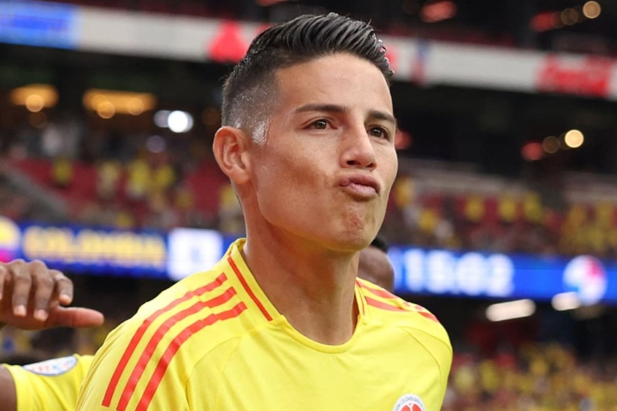 Vea la anotación con la que James Rodríguez volvió a celebrar con la ...