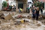 Calles anegadas, vías destruidas y alerta roja: Así dana azotó a Málaga, España