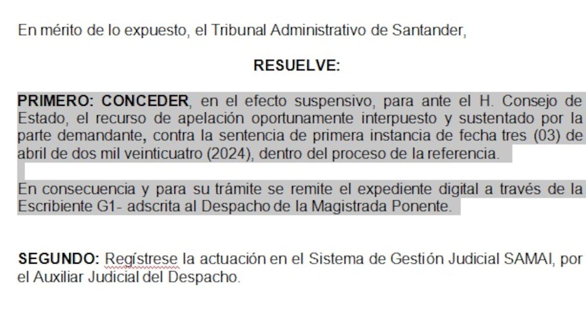 Apelación demanda de pérdida de investidura contra Hugo Cardozo.