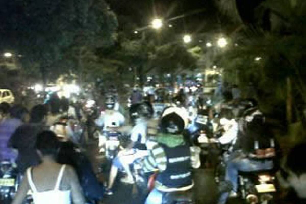 Sancionaron a motociclistas desordenados en la noche de Halloween en Bucaramanga (Foto: Foto Suministrada/VANGUARDIA LIBERAL)